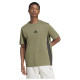 Adidas Ανδρική κοντομάνικη μπλούζα Essentials 3-S Single Jersey Tee
